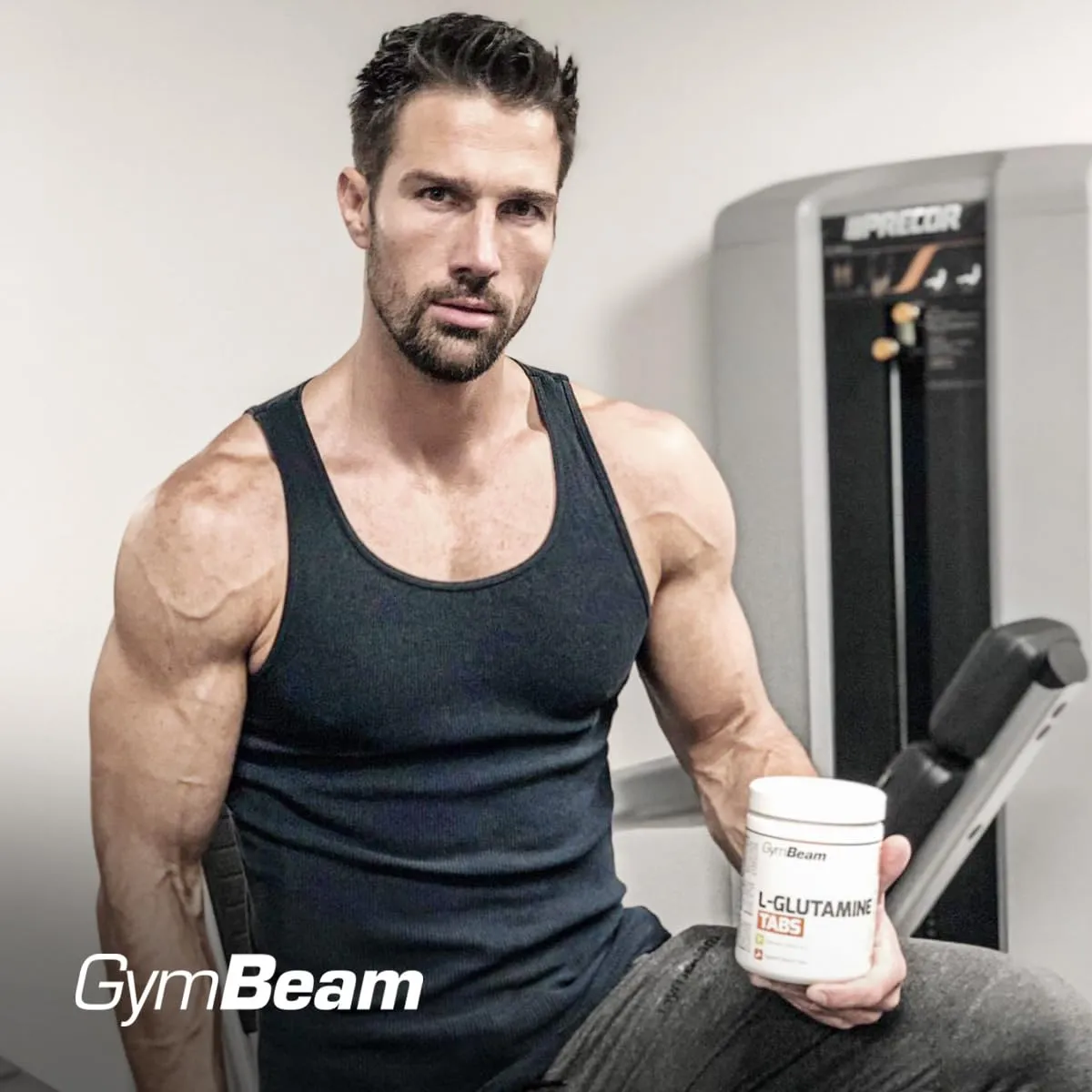 GymBeam L-Glutammina 1000 mg compresse recupero vegano