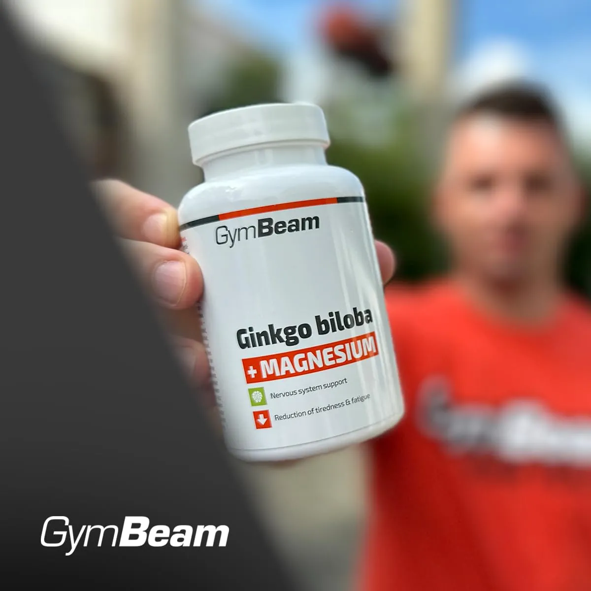 GymBeam Ginkgo Biloba e Magnesio capsule 90 cps anti fatica