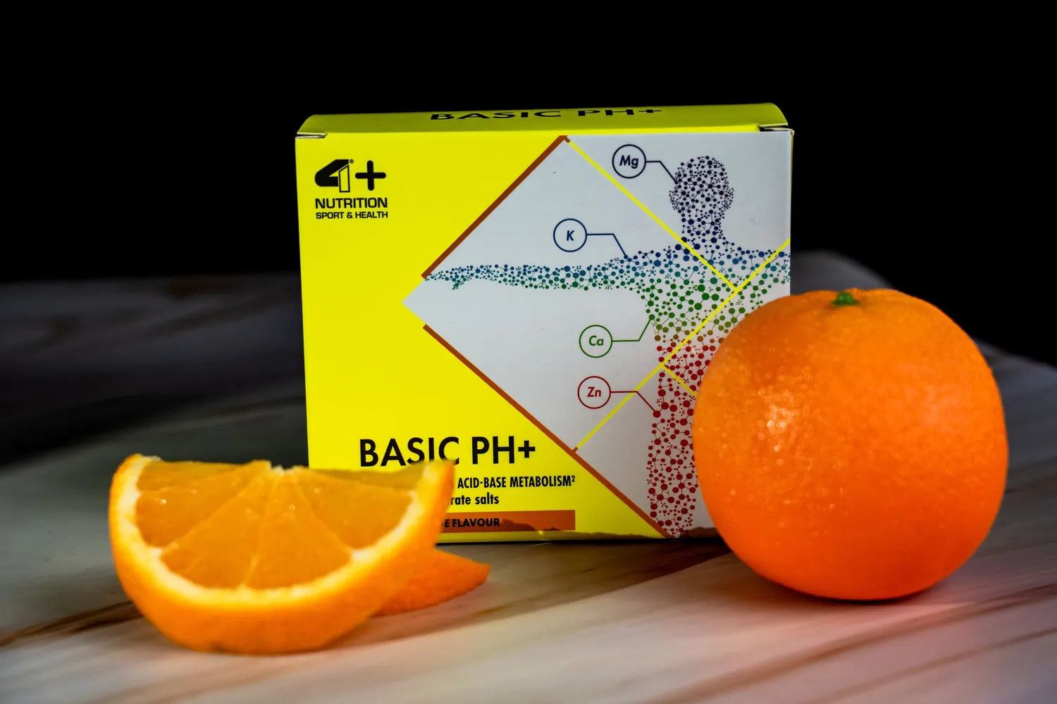 4 Plus Nutrition Basic PH+ Sali 30 Bustine Orange