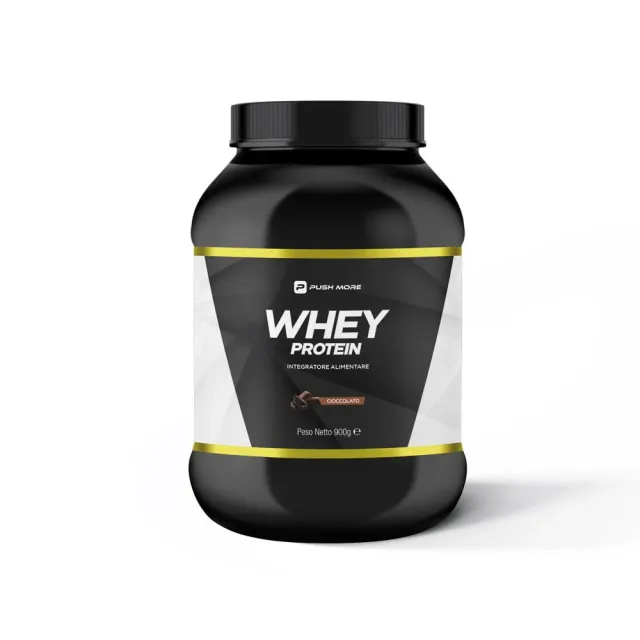 Push More Whey Protein concentrate 900 g cioccolato proteine