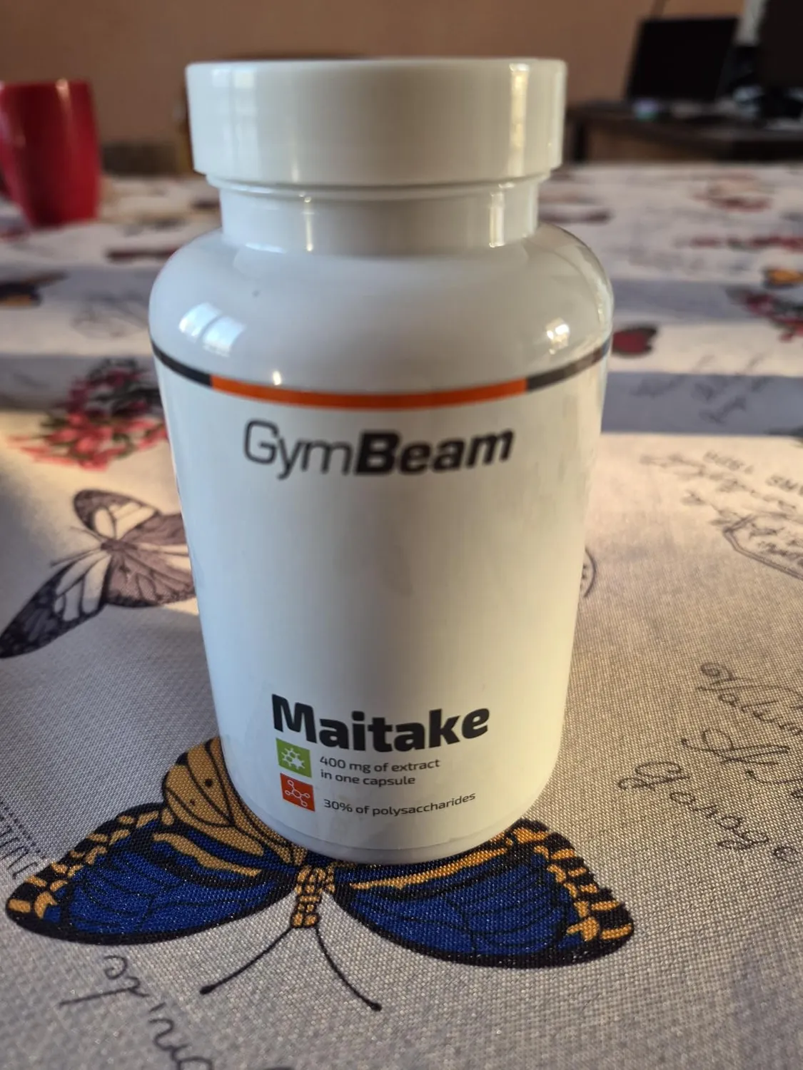 GymBeam Maitake Fungo capsule 90 cps 30% polisaccaridi