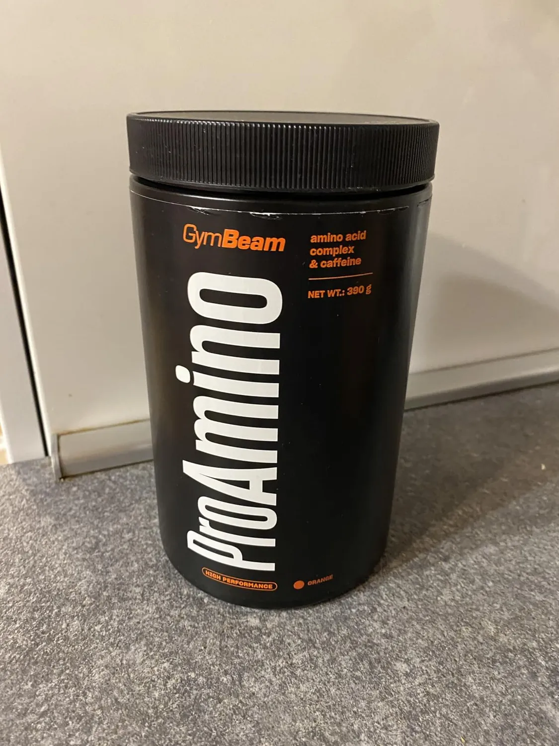 GymBeam ProAmino EAA polvere 390 g arancia energia