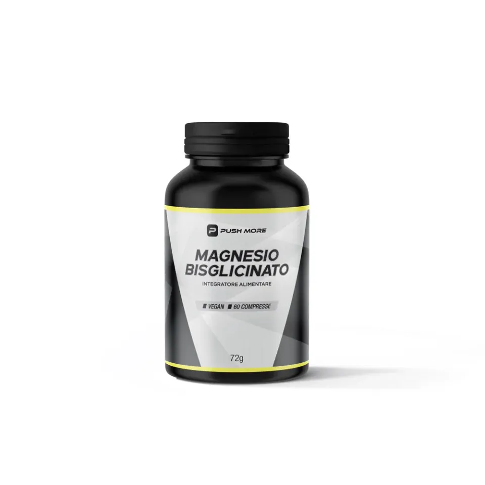 Push More magnesio bisglicinato 60 compresse 240 mg