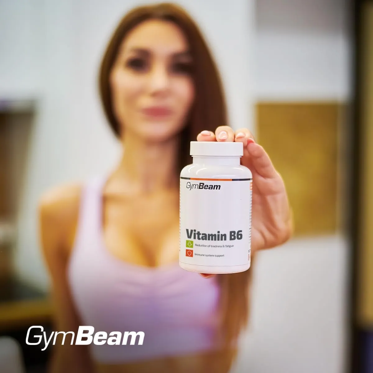 GymBeam Vitamina B6 Integratore 90 Compresse