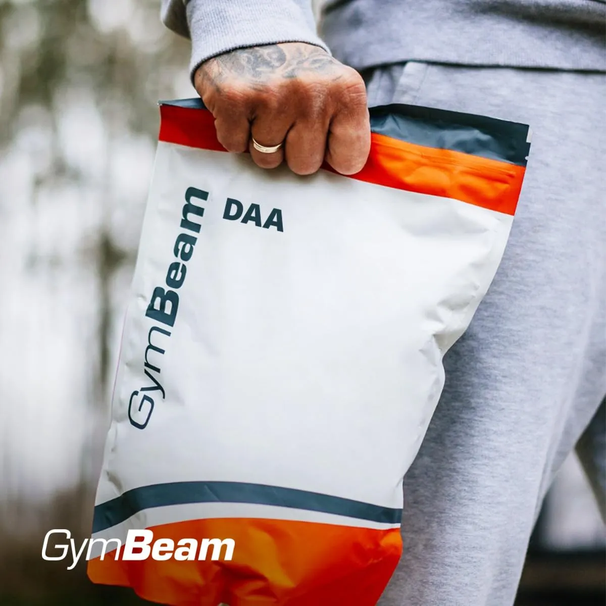 GymBeam DAA polvere 250 g acido D-aspartico recupero