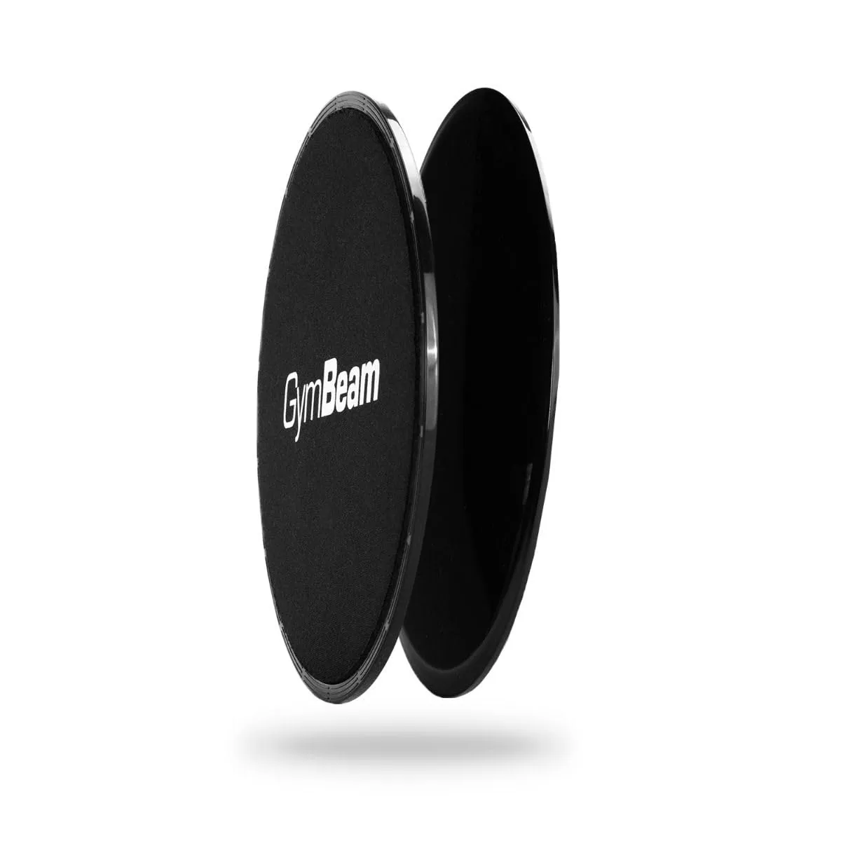 GymBeam Sliders dischi scorrevoli fitness neri 2 pezzi