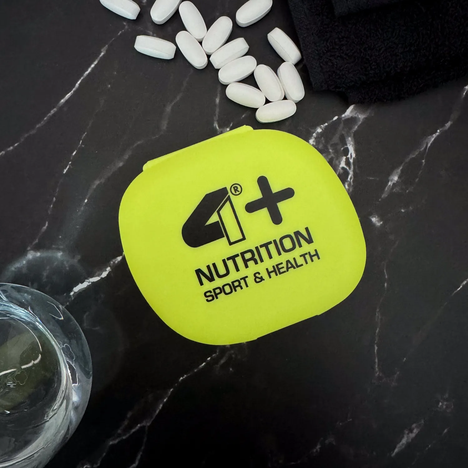 4 Plus Nutrition Portapillole 5 Scomparti Plastica
