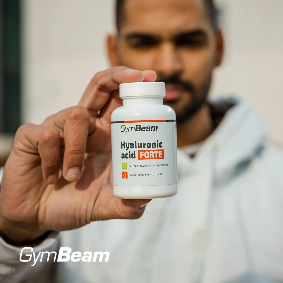 GymBeam Acido Ialuronico Forte 90 Compresse Pelle