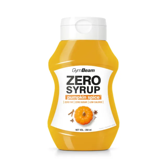 GymBeam Sciroppo Zero Pumpkin Spice Latte 350 ml