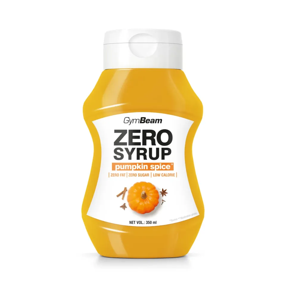 GymBeam Sciroppo Zero Pumpkin Spice Latte 350 ml