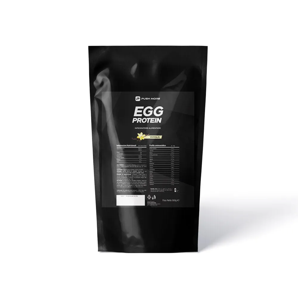 Push More Egg Protein proteine 900g cioccolato massa