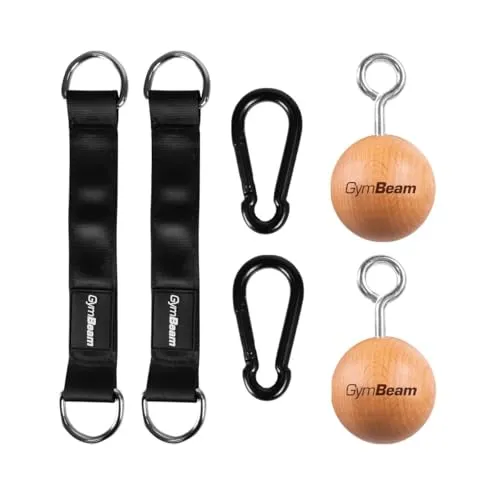 GymBeam Grip Balls adattatori trazioni legno sospensione