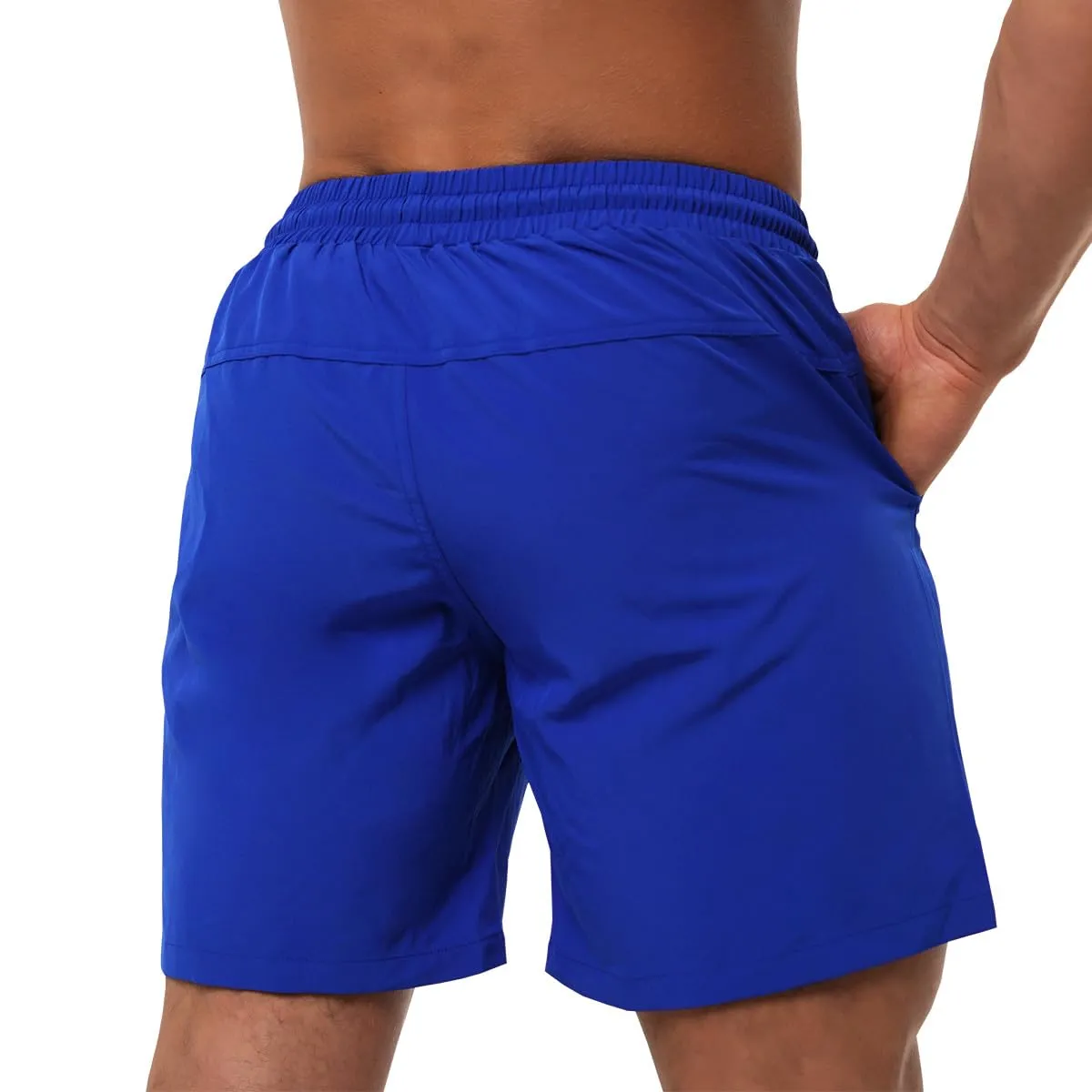 GymBeam Black costume mare uomo rete interna