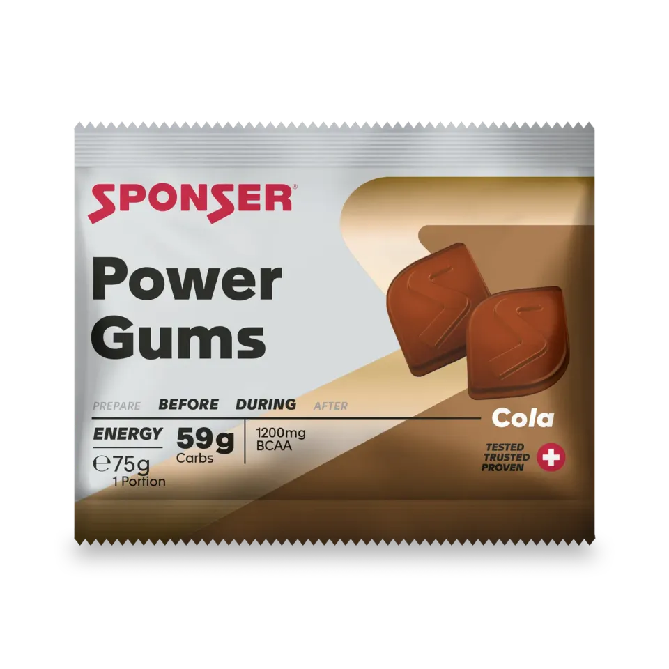 Sponser Power Gums caramelle cola 75 g energia