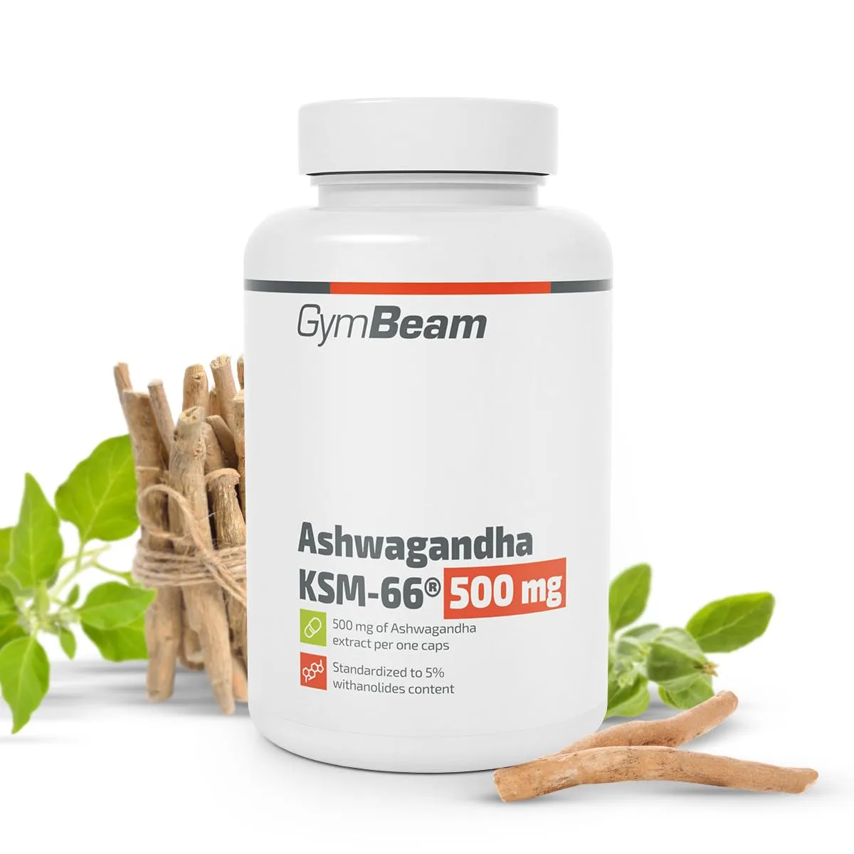 GymBeam Ashwagandha KSM-66 capsule 90 cps relax