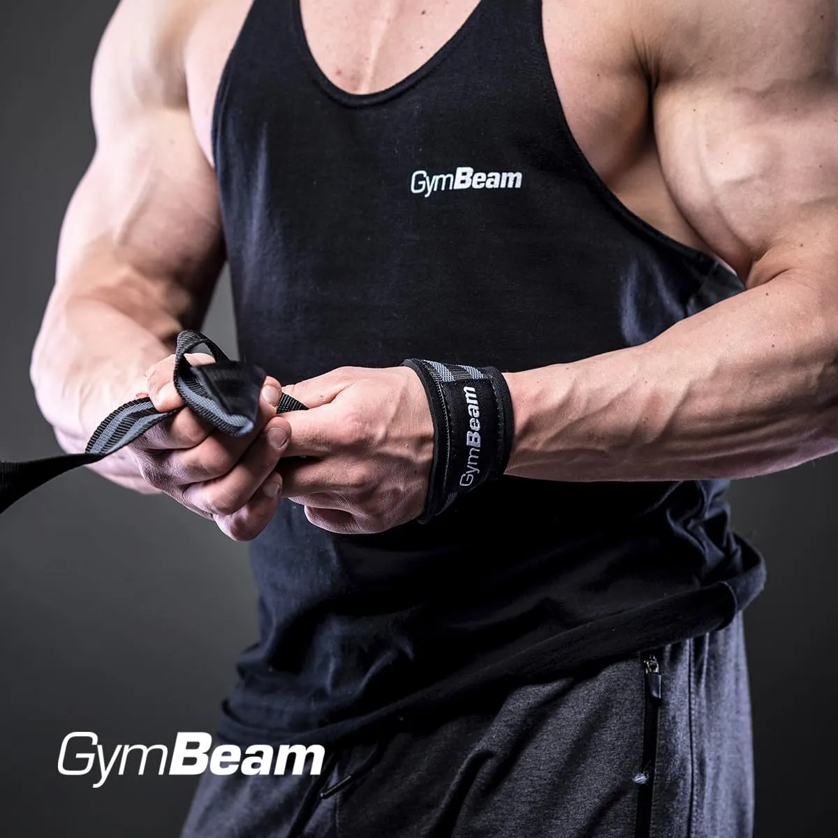 GymBeam Fasce LIFT straps palestra nylon 60,9 cm sollevamento