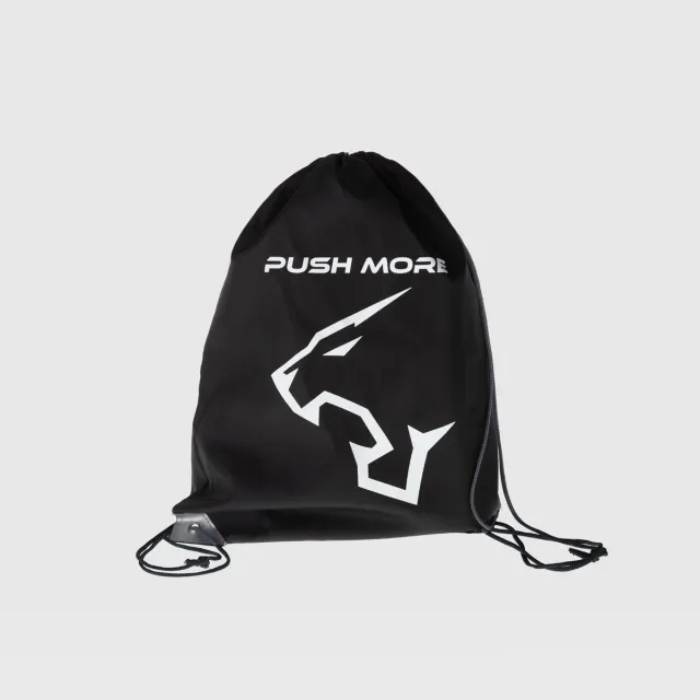 Push More Sacca Sportiva borsone palestra nero leggero