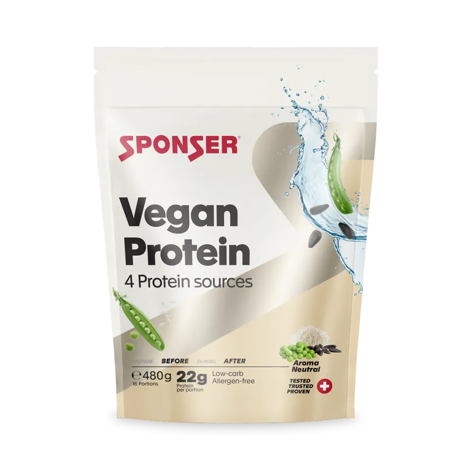 Sponser Vegan Protein Neutral proteine vegane neutre 480 g