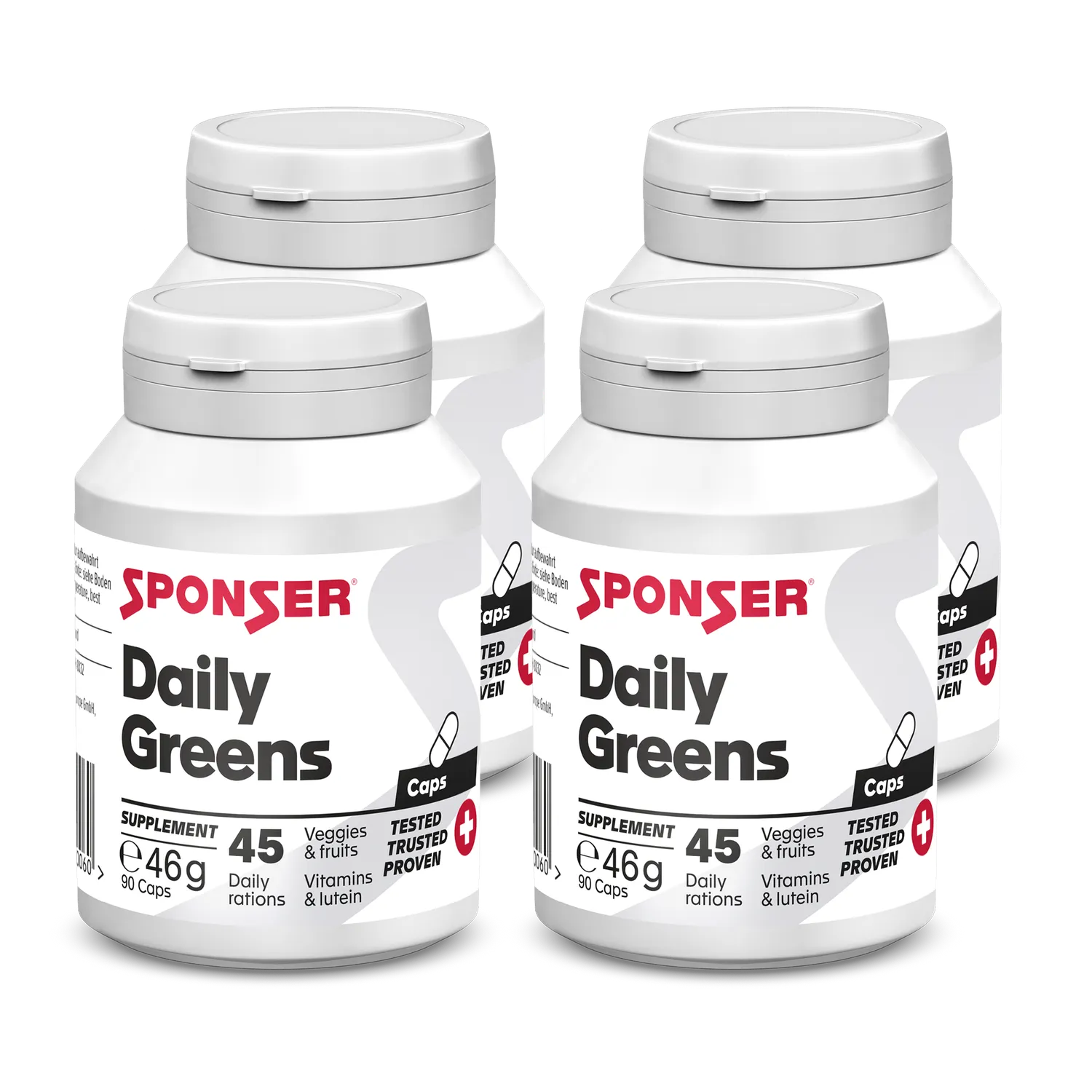 Sponser Daily Greens integratore 90 capsule vegano