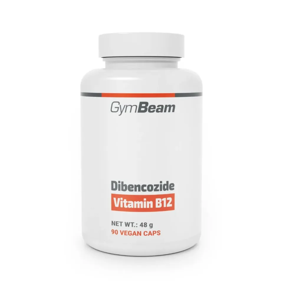 GymBeam Dibencozide Vitamina B12 Integratore 90 Capsule con Zinco