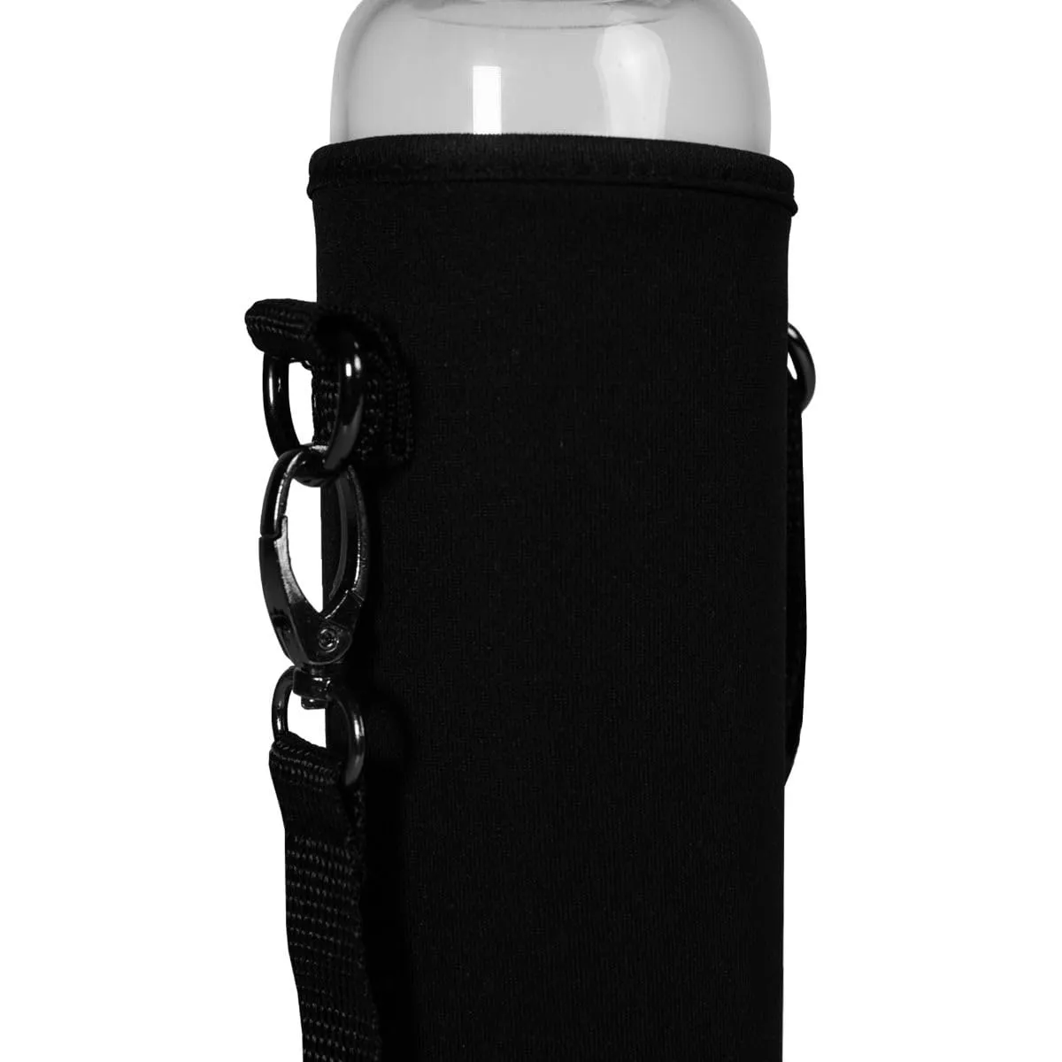 GymBeam Borraccia Vetro e Bambù 600 ml Custodia