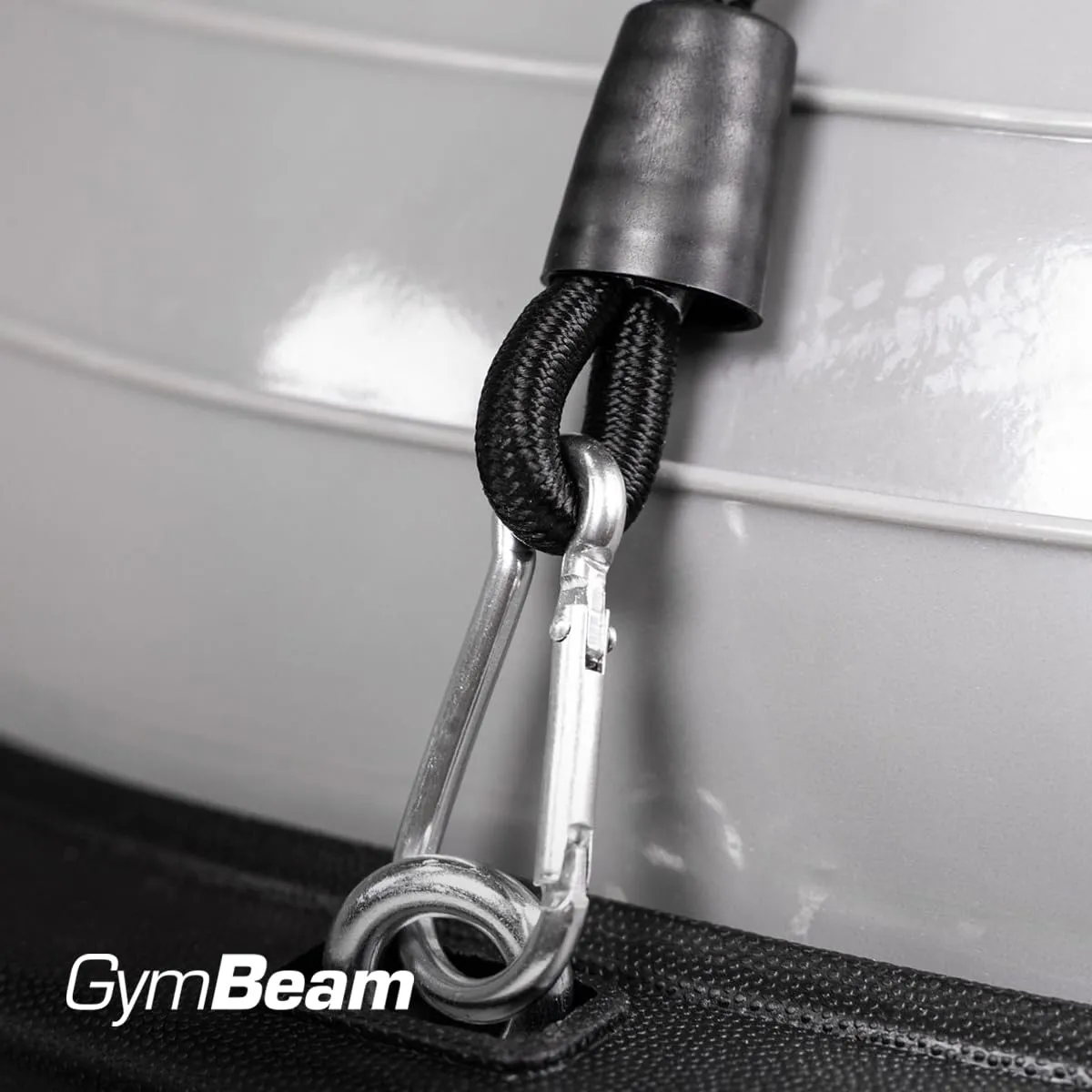 GymBeam Half Balance Ball palla equilibrio con elastici