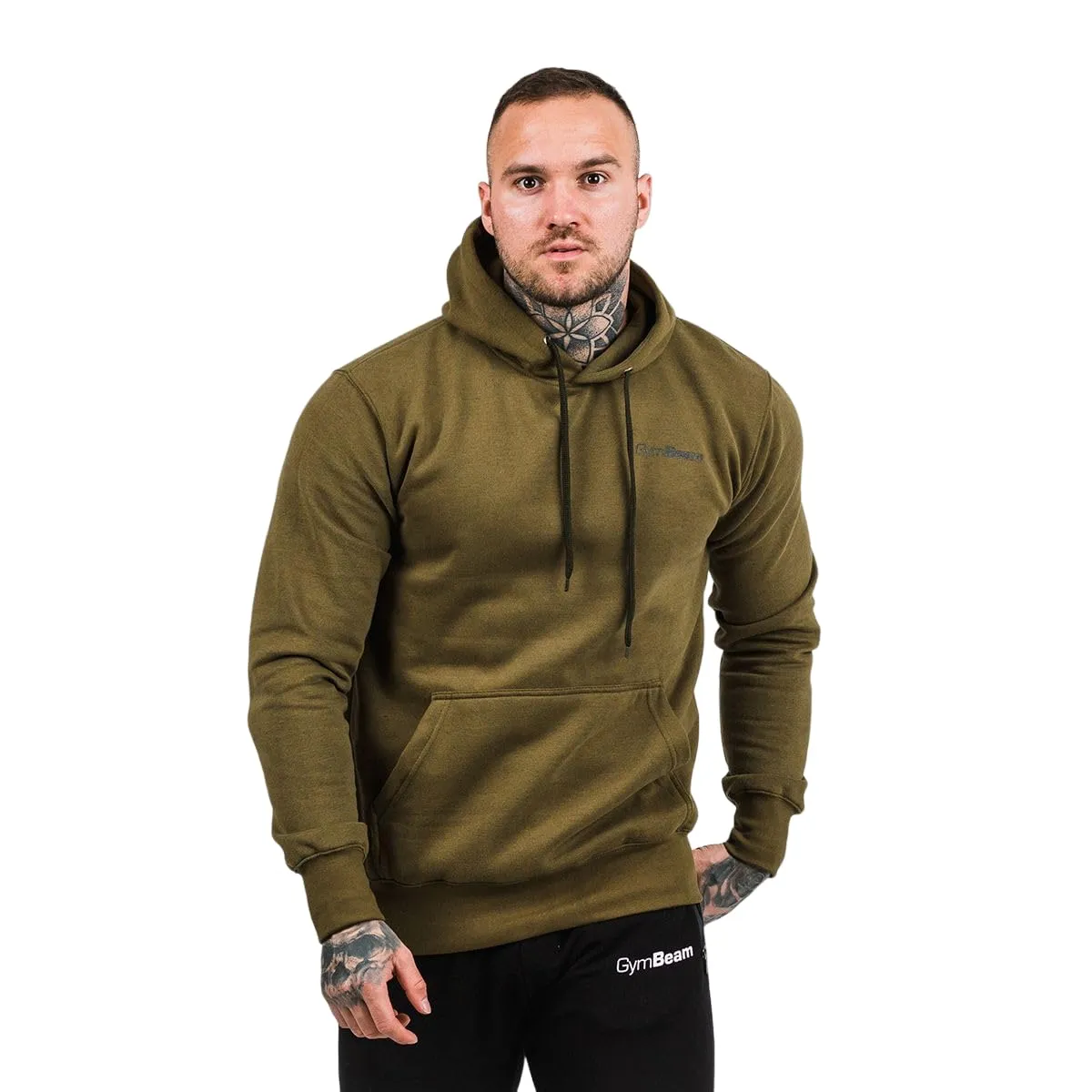 GymBeam Athlete felpa con cappuccio cotone
