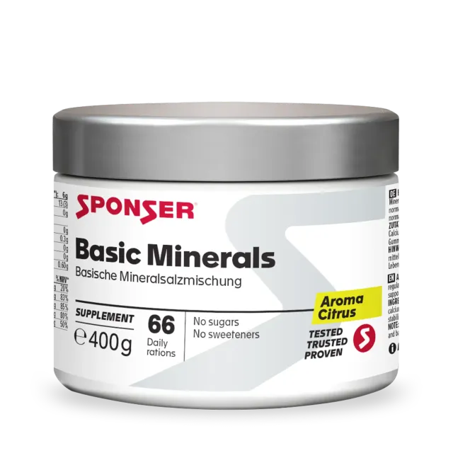 Sponser Basic Minerals sali minerali agrumi 400 g basici