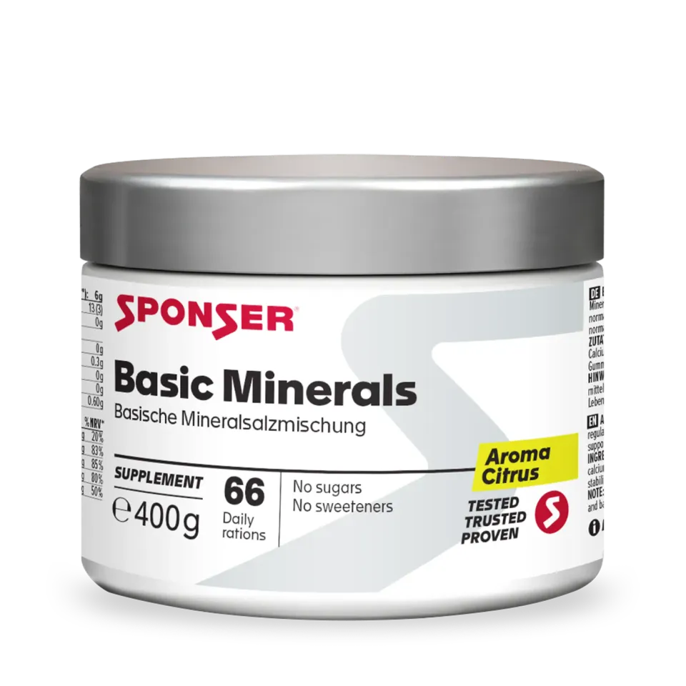 Sponser Basic Minerals sali minerali agrumi 400 g basici