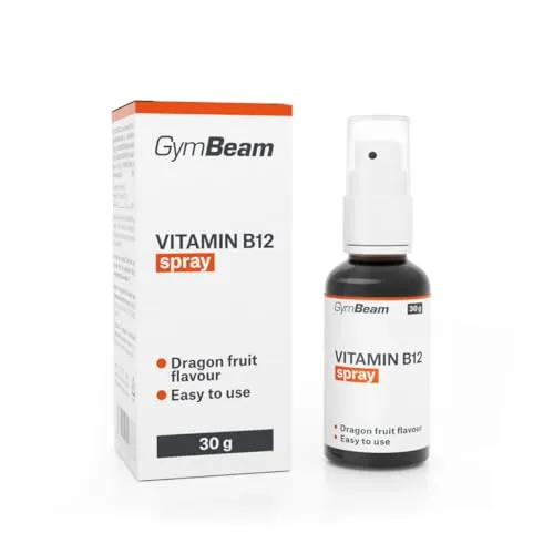 Gym Beam Vitamina B12 spray metilcobalamina dragon fruit