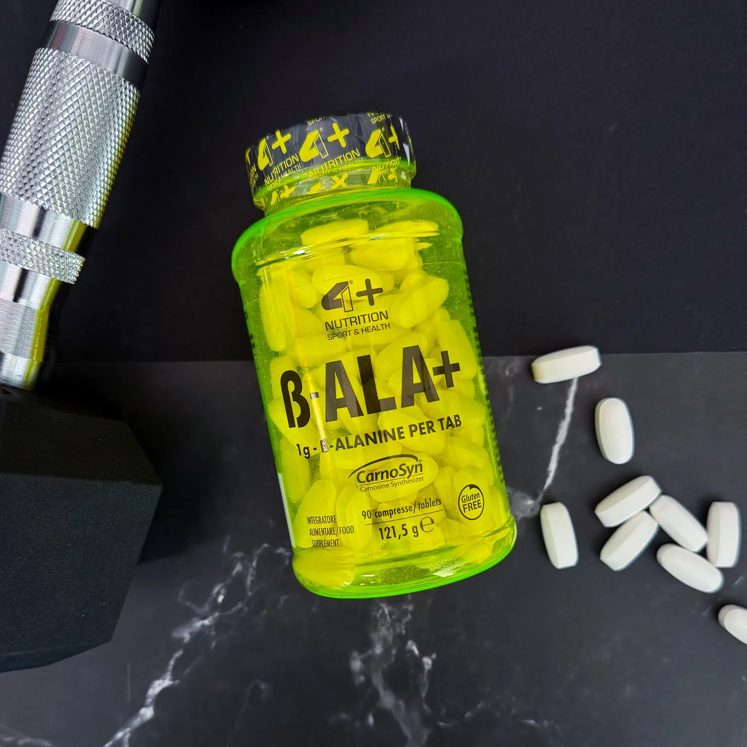 4 Plus Nutrition β-ALA+ aminoacidi 90 compresse beta-alanina