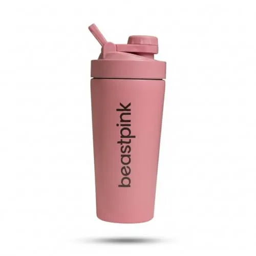 GymBeam Steel Shaker Termico 650 ml acciaio inox