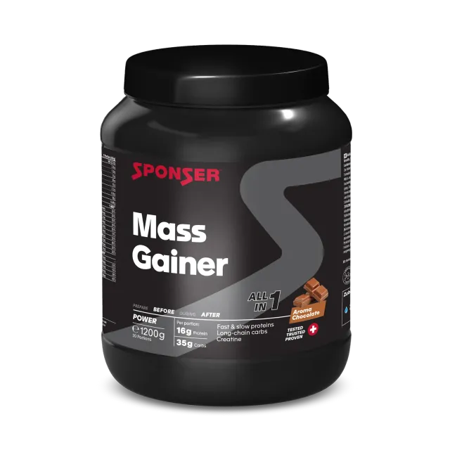 Sponser Mass Gainer gainer cioccolato 1200 g con creatina