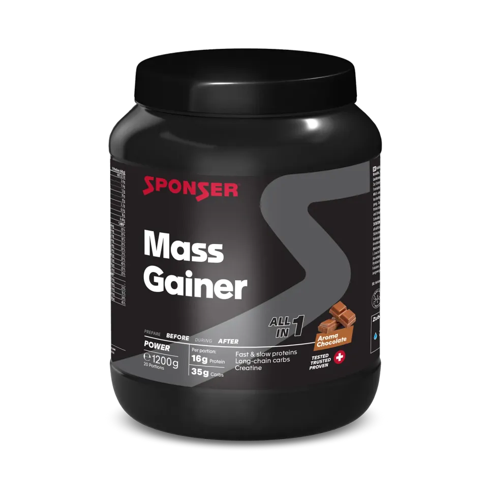 Sponser Mass Gainer gainer cioccolato 1200 g con creatina