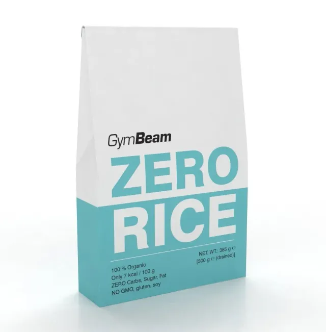 GymBeam Riso BIO Zero konjac 385 g senza glutine