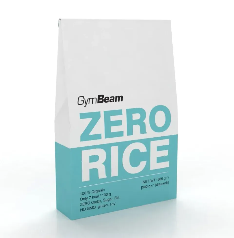 GymBeam Riso BIO Zero konjac 385 g senza glutine