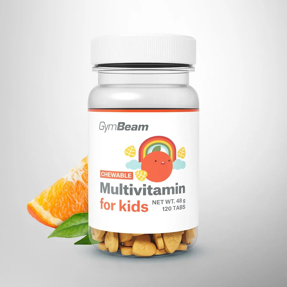 GymBeam Multivitaminico Bambini gommose 120 cps arancia