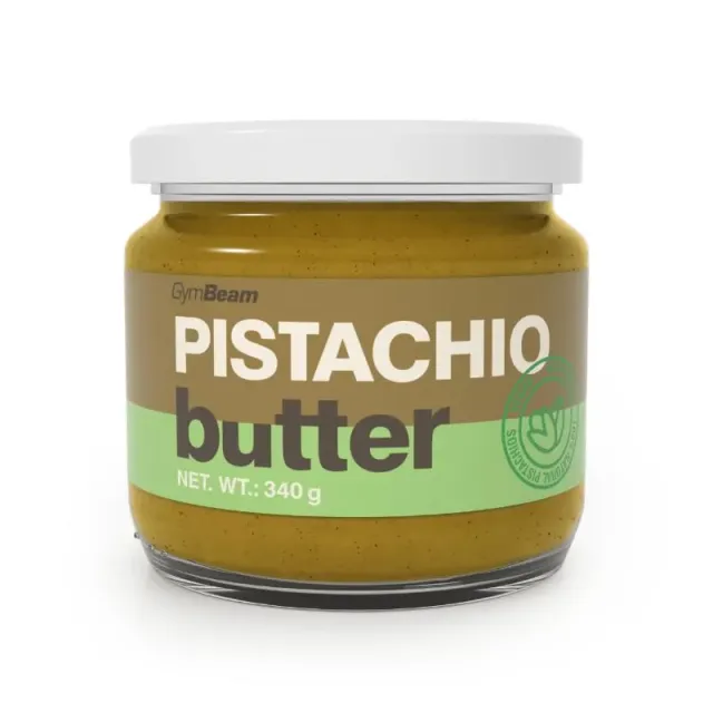 GymBeam Burro Pistacchio crema 340g tostato naturale