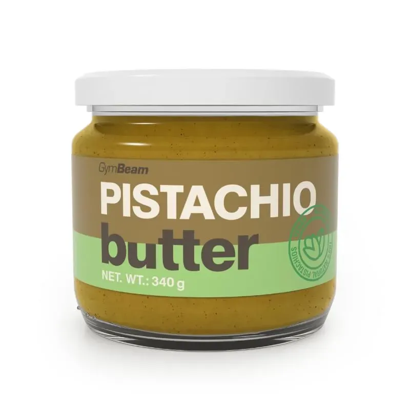 GymBeam Burro Pistacchio crema 340g tostato naturale