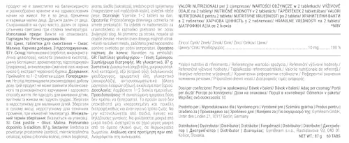 GymBeam Zinco Bisglicinato Masticabile Gusto Frutta
