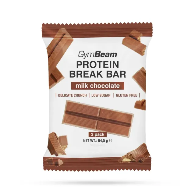 GymBeam Break Barretta Proteica 3Pack Senza Glutine