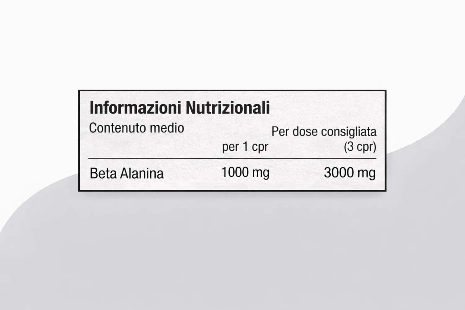 Push More Beta Alanina 1000 mg 90 Compresse Vegan