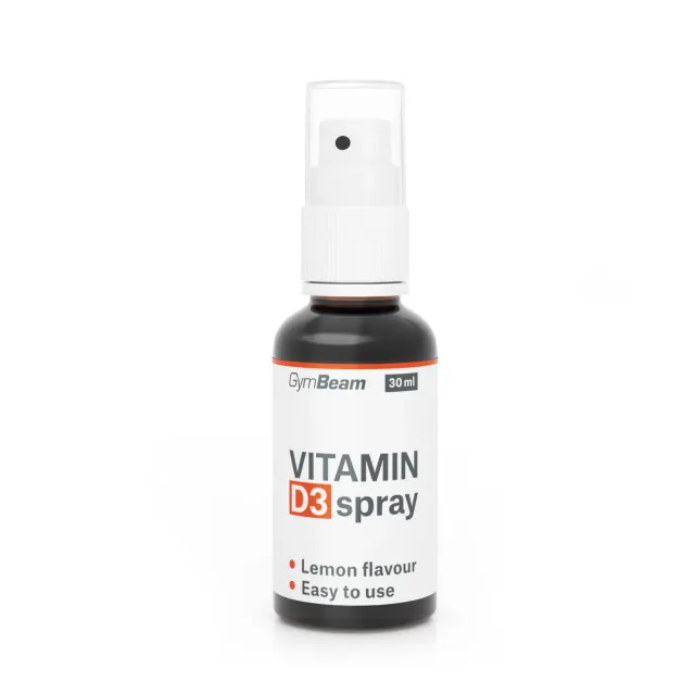 GymBeam Vitamina D3 Spray agrumi 30 ml 428 spruzzi