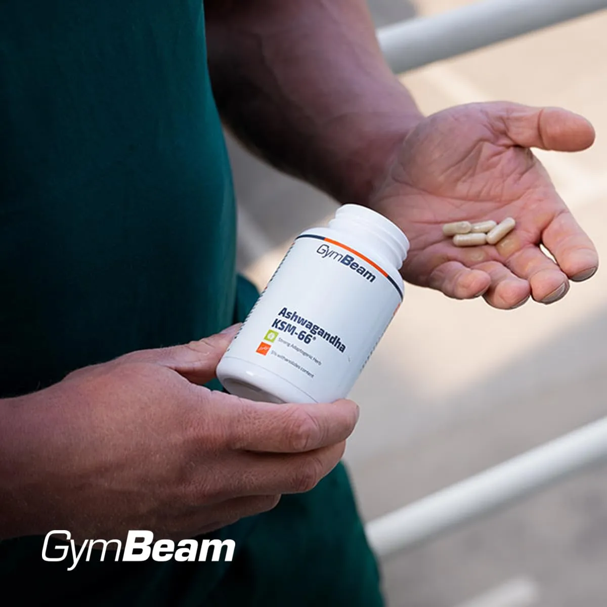 GymBeam Ashwagandha KSM-66 capsule 90 cps relax