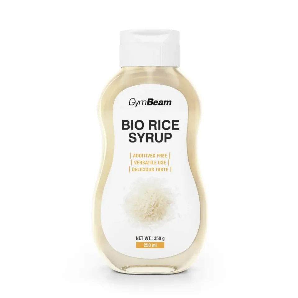 GymBeam Sciroppo di Riso Bio dolcificante 250 ml caramello
