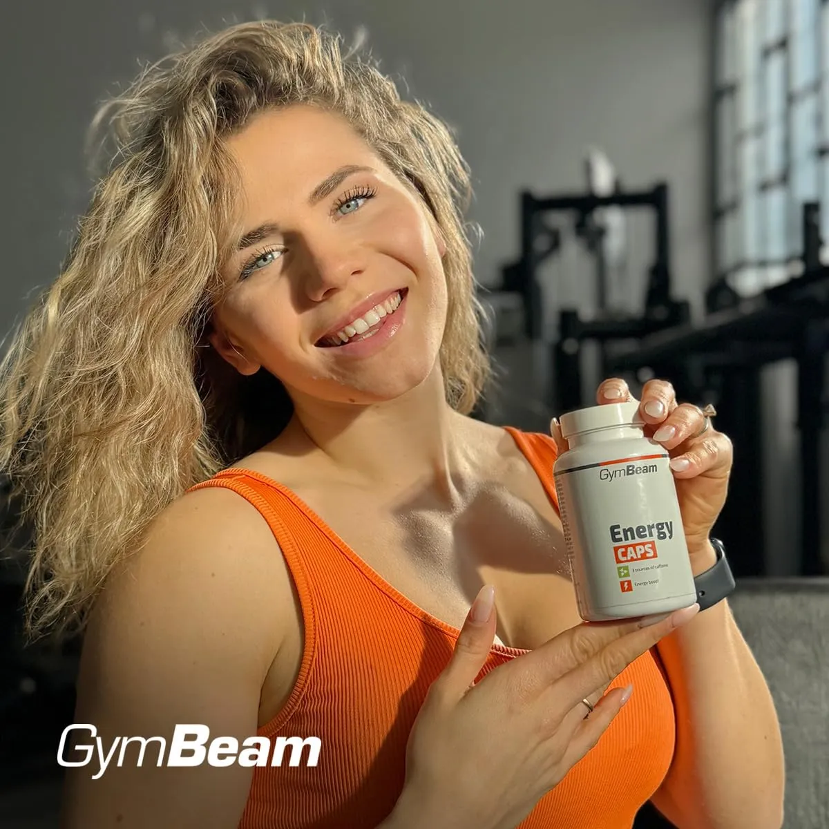 GymBeam Energy CAPS capsule energetiche 60 cps caffeina