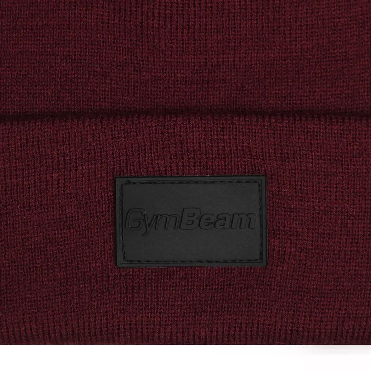 GymBeam Polar Beanie berretto pile Burgundy
