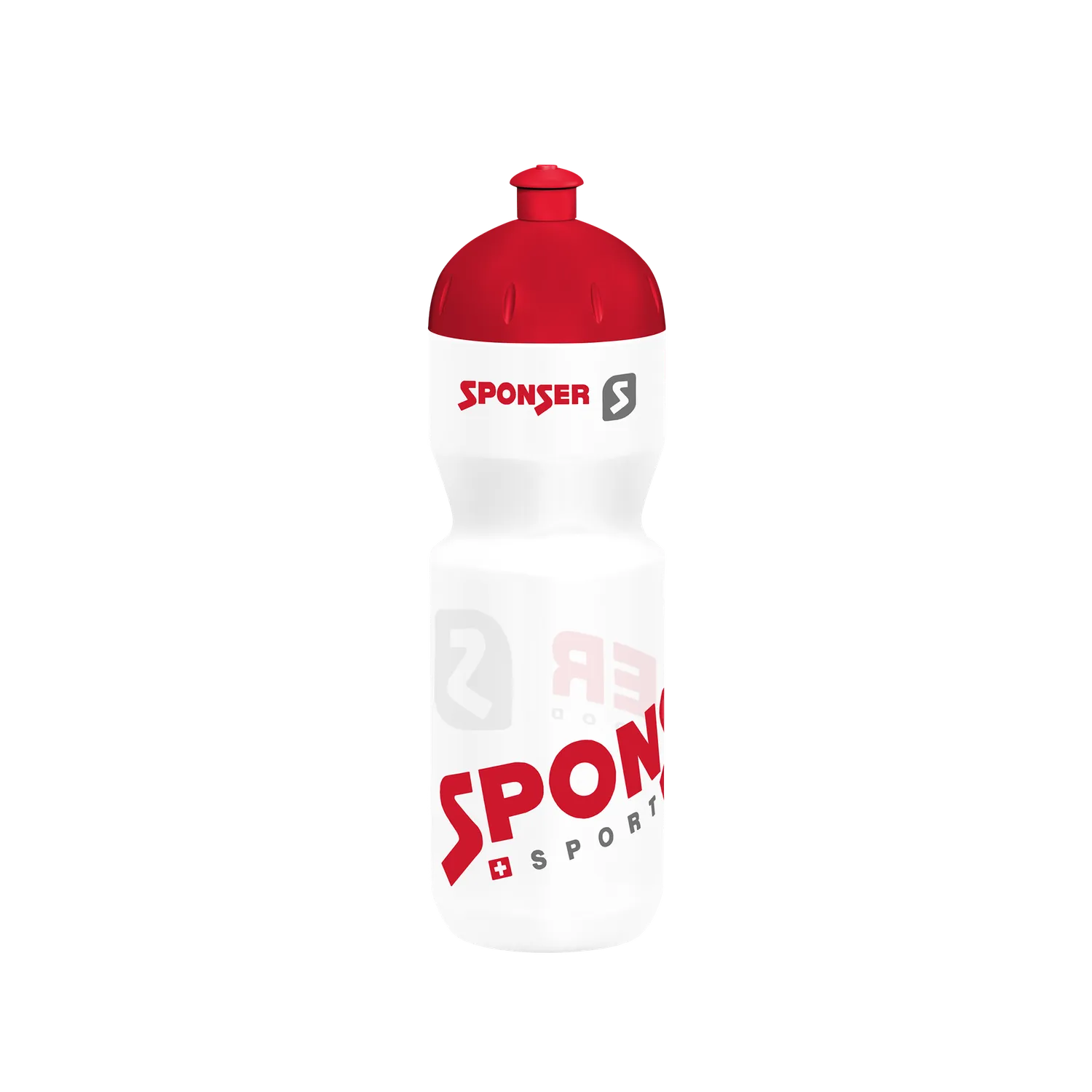 Sponser Bidon borraccia 750 ml bianco rosso