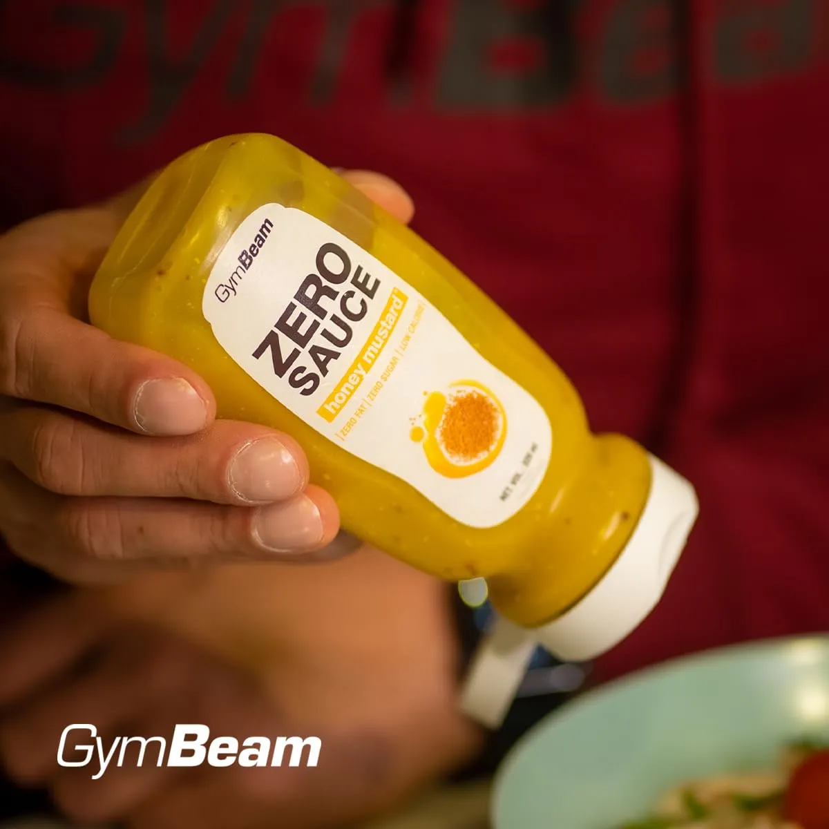 GymBeam SALSA ZERO salsa senape miele 320 ml zero