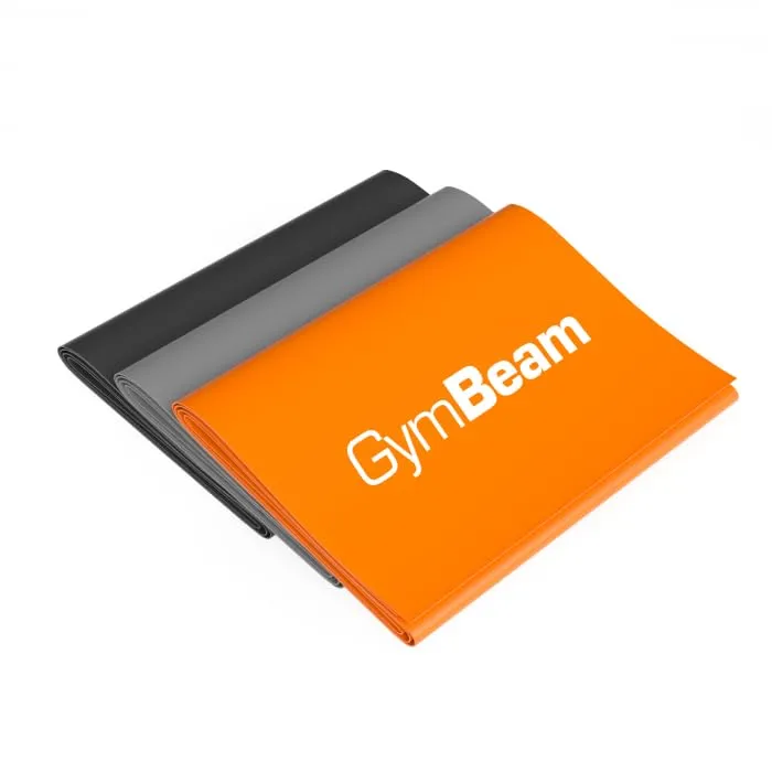 Gym Beam Set Bande Elastiche Fitness 3 pezzi TPE glutei
